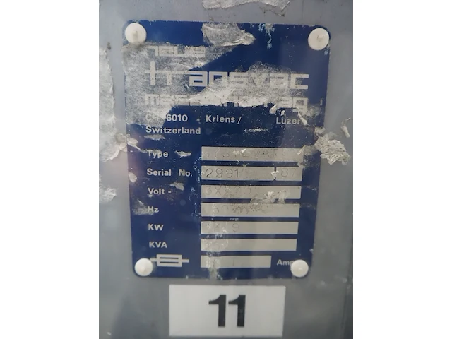 Transvac / swissvac - afbeelding 9 van  20
