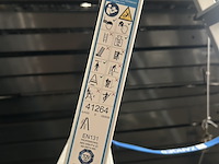 Trap met veiligheidsplatform 2x4 treden zarges, xlstep b 41264 - afbeelding 4 van  4