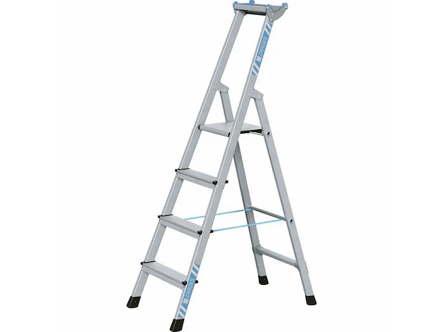 Trap met veiligheidsplatform 4 treden zarges, xlstep s 41224 - afbeelding 1 van  1