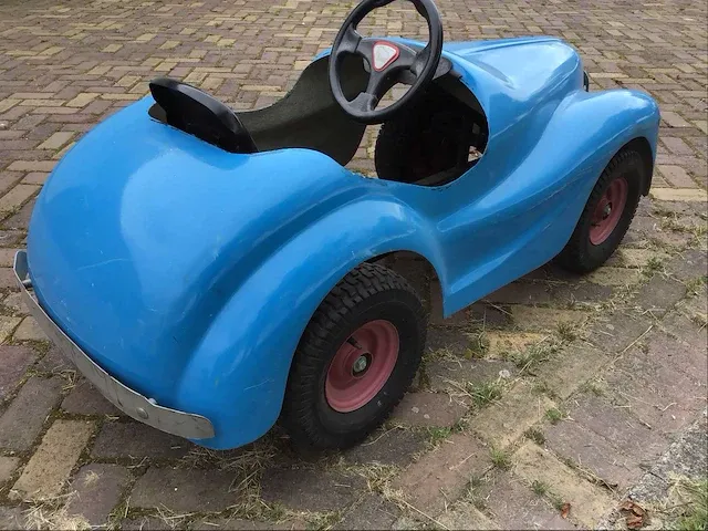 Trapauto vintage speelgoed - afbeelding 4 van  9
