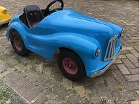 Trapauto vintage speelgoed - afbeelding 5 van  9