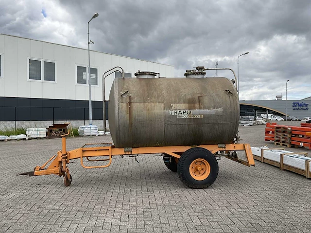 Trapo watertank op trailer 5000 liter - afbeelding 9 van  16