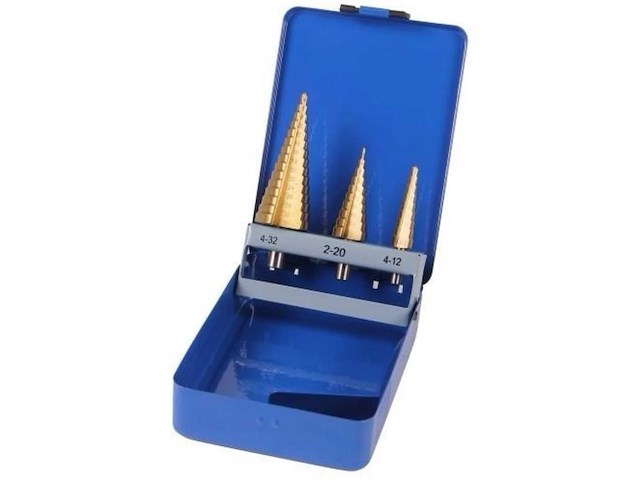 Trappenboor set - 3 delig - afbeelding 1 van  1