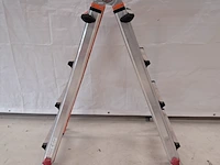 Trappenhuisladder 5,30m aluminium - afbeelding 2 van  9