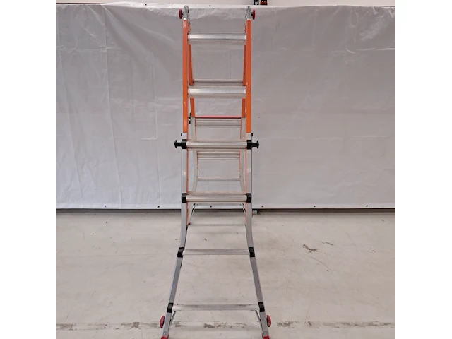 Trappenhuisladder 5,30m aluminium - afbeelding 4 van  9