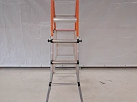 Trappenhuisladder 5,30m aluminium - afbeelding 4 van  9