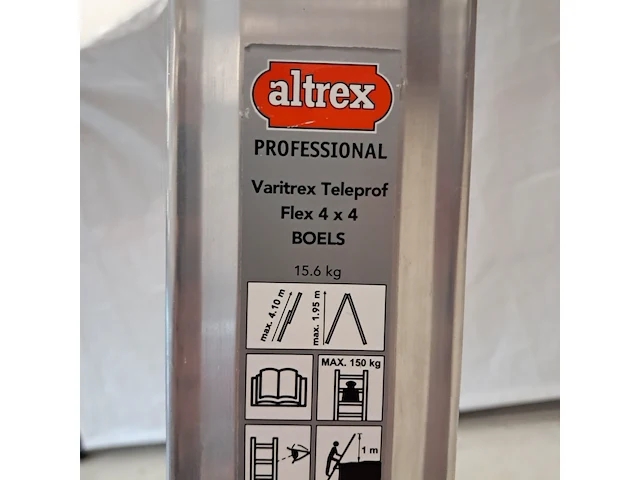 Trappenhuisladder 5,30m aluminium - afbeelding 9 van  9