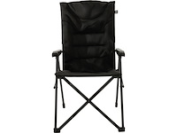 Travellife barletta camping vouwstoel cross black wateren uv-bestendig zwart