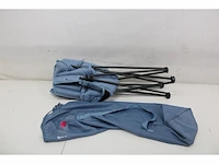 Travellife lago cross campingstoel comfortabele vulling water en uvbestendig blauw - afbeelding 2 van  3