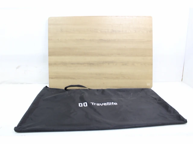 Travellife sorrento campingtafel honeycomb bruin 100x70 inclusief draagtas - afbeelding 2 van  3