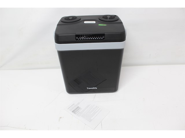 Travellife tl26 thermoelektrische koelbox 19l ac/dc 12v/230v antraciet - afbeelding 2 van  3
