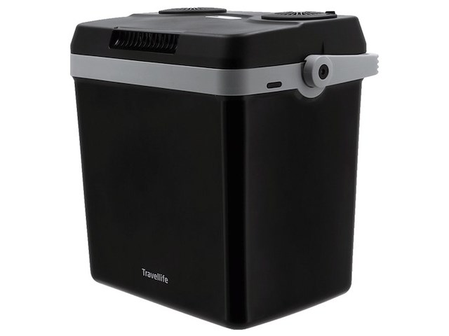 Travellife tl32 thermo-elektrische koelbox antraciet 25l ac/dc 12v/230v geschikt voor 15 l flessen - afbeelding 1 van  3