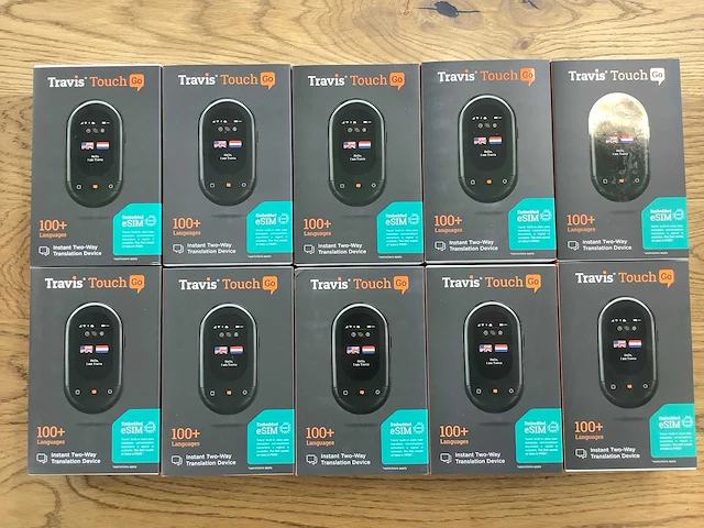 Travis - touch go - +100 talen - translator (10x) - afbeelding 8 van  9