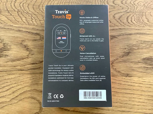 Travis - touch go - +100 talen - translator (20x) - afbeelding 3 van  9