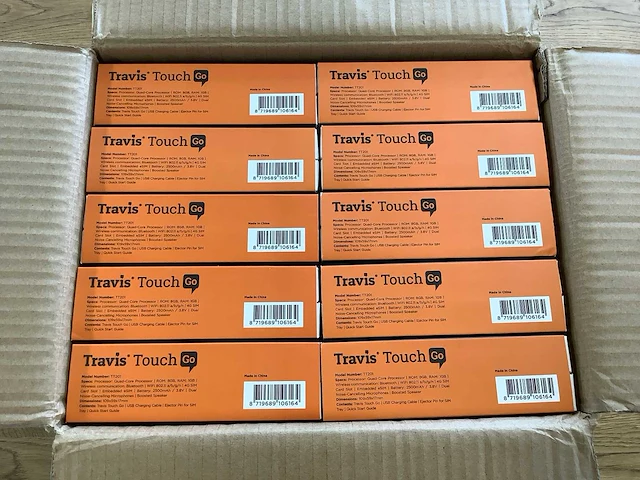 Travis - touch go - +100 talen - translator (30x) - afbeelding 11 van  11