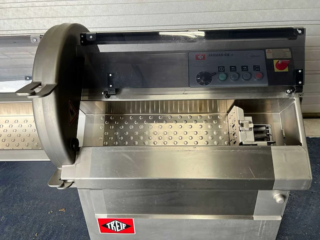 Treif jagaur ce 700 bevroren vleesbreekmachine, kotolethakker, slicer - afbeelding 5 van  6