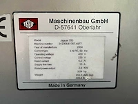 Treif jagaur ce 700 bevroren vleesbreekmachine, kotolethakker, slicer - afbeelding 6 van  6