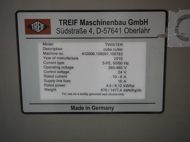 Treif maschinenbau gmbh - afbeelding 5 van  29