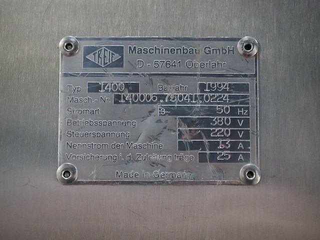 Treif maschinenbau gmbh - afbeelding 4 van  12