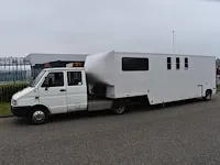 Trekker + mobilhome iveco/alco (marge) - afbeelding 1 van  1