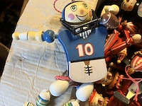 Trekpoppen, minimaal 45 stuks zijn al wat ouder kwaliteit trekkoord niet bekend. - afbeelding 8 van  11