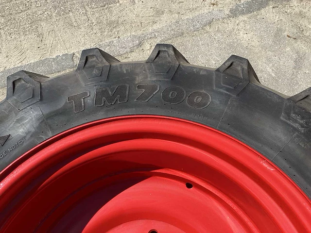 Trelleborg tm 700 band, wiel en velg (2x) - afbeelding 9 van  10