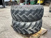 Trelleborg tm800 banden met volvo bm velg (2x) - afbeelding 2 van  8