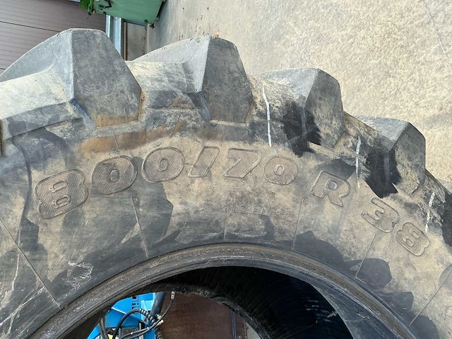 Trelleborg tm900 800/70r38 band, wiel en velg - afbeelding 4 van  7