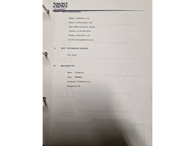 Tremesa, s.a. - afbeelding 4 van  12