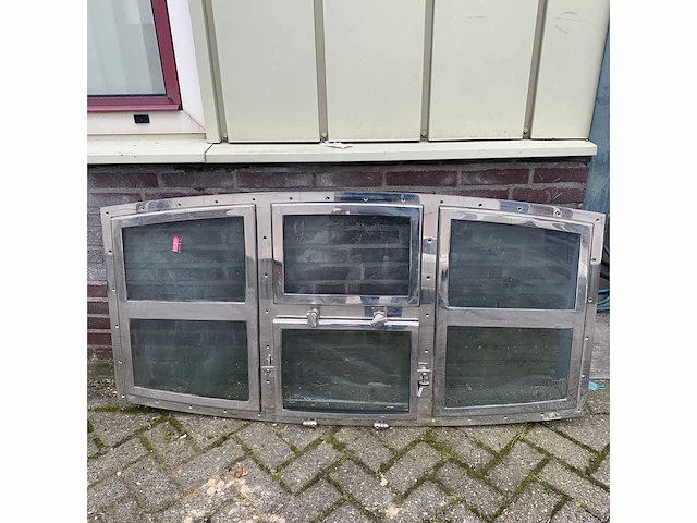 Trend marine stainless steel opening porthole - 1490 x 760 mm - afbeelding 1 van  2