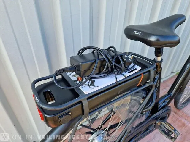 Trend t-fn7 e-bike/ elektrische fiets qwic, zwart, bouwjaar 2015 - afbeelding 5 van  8