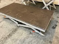 Trenomat - podiumdeel met schaarpoten (200x100 cm) (2x) - afbeelding 3 van  7