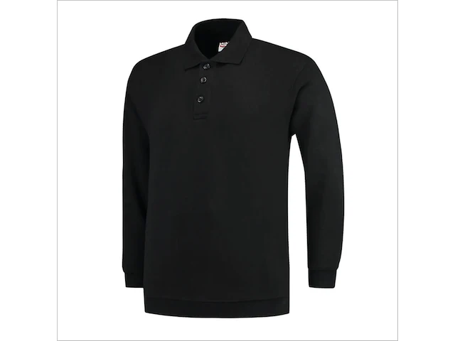 Tri-corp polosweater zwart maat 7xl - afbeelding 1 van  3