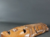 Tribaal in hout gesneden masker - afbeelding 3 van  5