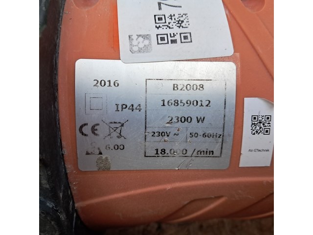 Trilnaald 38mm 3m 230v ~ enarco, b2008 / tdx3m / ax40, bouwjaar 2016 - afbeelding 5 van  5