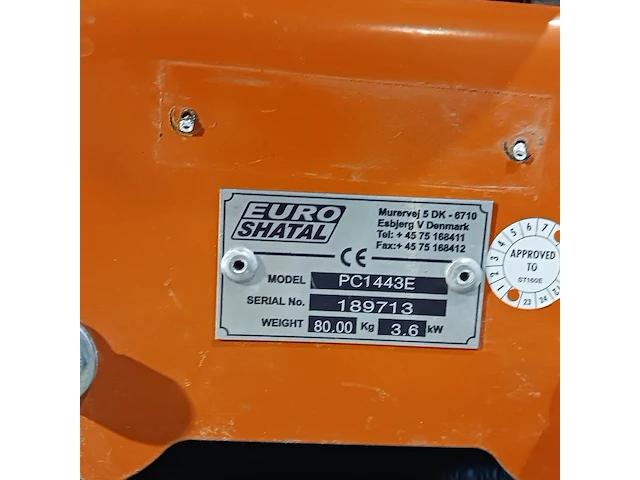 Trilplaat - 14kn - 230v euro shatal, pc1443e, bouwjaar 2018 - afbeelding 6 van  12