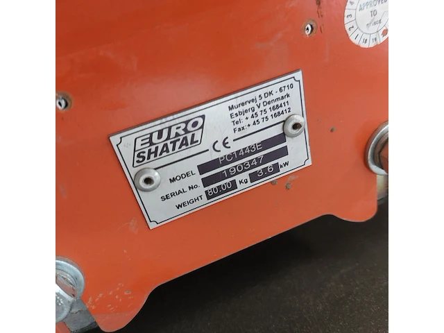 Trilplaat - 14kn - 230v euro shatal, pc1443e, bouwjaar 2019 - afbeelding 2 van  10