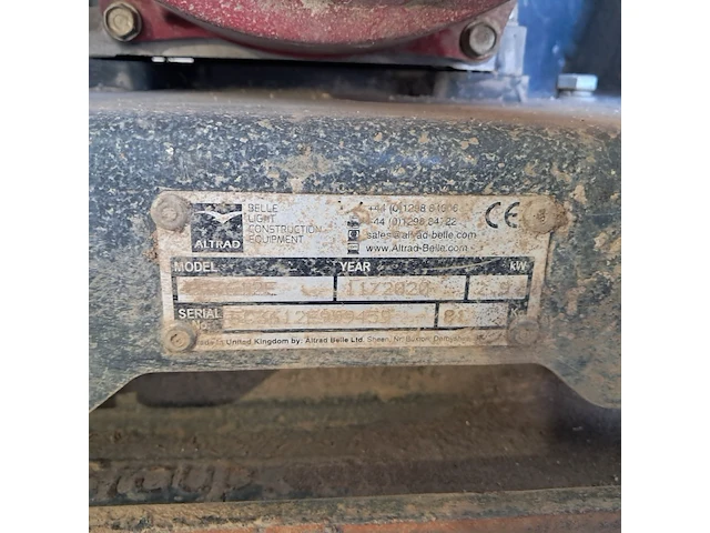 Trilplaat - 16kn - benzine, altrad belle, pcx 12/36, 2020 - afbeelding 9 van  9