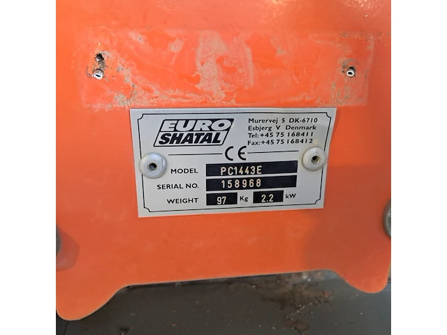 Trilplaat 14kn 230v, euro shatal, pc1443e, 2015 - afbeelding 2 van  10