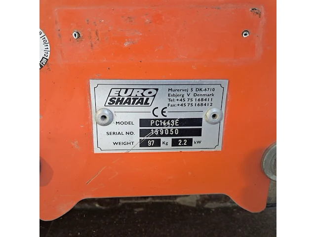 Trilplaat 14kn 230v, euro shatal, pc1443e, 2015 - afbeelding 2 van  10