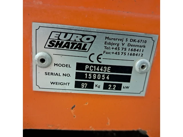 Trilplaat 14kn 230v, euro shatal, pc1443e, 2015 - afbeelding 6 van  6