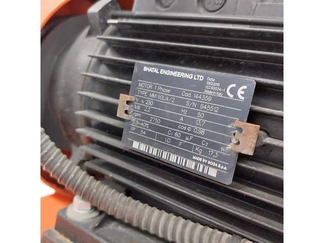 Trilplaat 14kn 230v euro shatal, pc1443e, bouwjaar 2015 - afbeelding 2 van  11