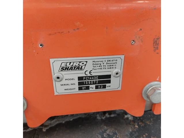 Trilplaat 14kn 230v euro shatal, pc1443e, bouwjaar 2015 - afbeelding 2 van  10