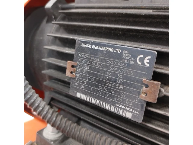 Trilplaat 14kn 230v euro shatal, pc1443e, bouwjaar 2015 - afbeelding 10 van  10
