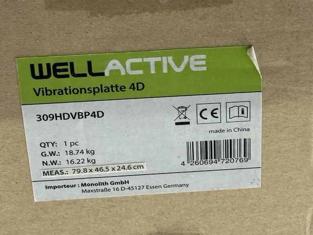 Trilplaat 4d wellactive - afbeelding 4 van  4