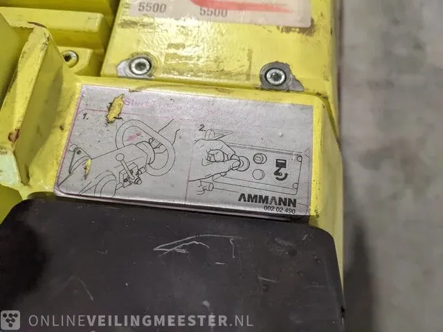 Trilplaat ammann, aph5020e, bouwjaar 2018 - afbeelding 9 van  17