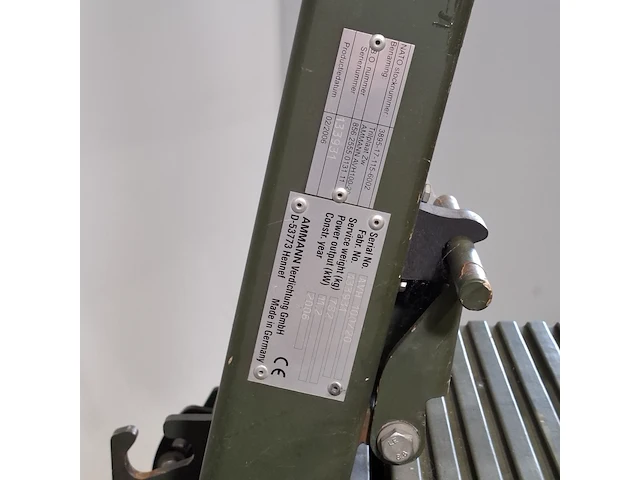Trilplaat, ammann, avh100-20, 2003 - afbeelding 4 van  17