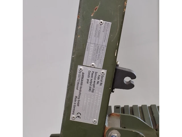Trilplaat, ammann, avh100-20, 2003 - afbeelding 6 van  16