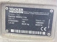 Trilstamper wacker neuson, bs50-2, 2018 - afbeelding 8 van  10