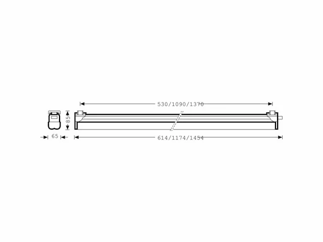 Trilux ridos led-monitorlamp 11w (11x) - afbeelding 4 van  8